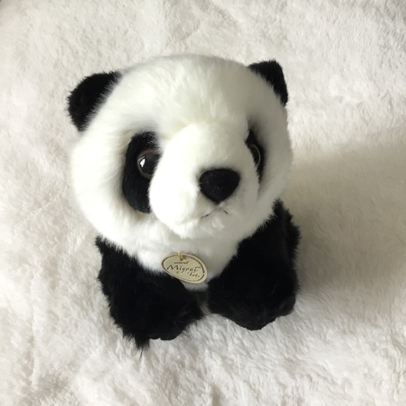 Aurora Other - Aurora Miyoni Black and White Plush Panda Toy